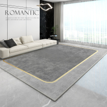 Carpet Living Room 2023 New Bedrooms Home Light Luxury High Class Sofa Tea Table Blanket Grey Free Washable Mat