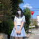 Mo Qiu JK sailor suit ພາກຮຽນ spring ຍີ່ປຸ່ນ pleated skirt suit