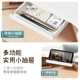 Office desk corner monitor elevated rack