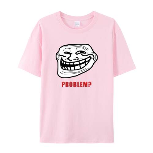 TROLLFACE MEME RAGE Funny TROLL JOKE INTERNET短袖T恤男女棉 - 图3