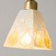 French-style wabi-sabi bedside chandelier