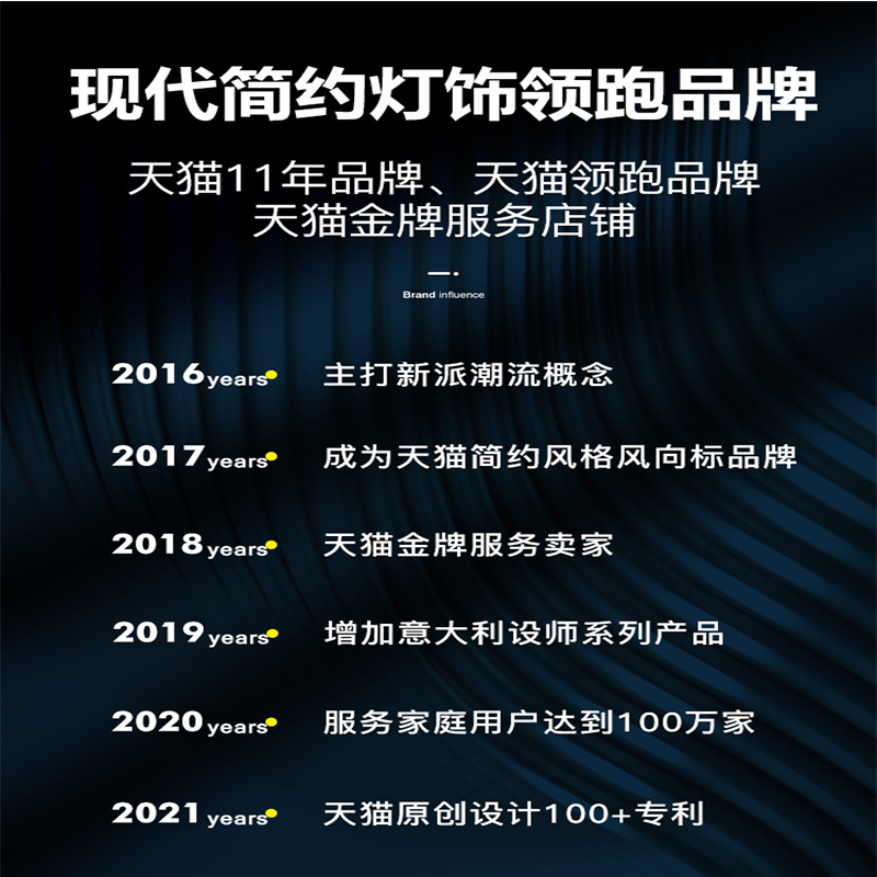 至御客厅灯现代简约吸顶灯卧室灯led极简全屋组合广东中山灯具