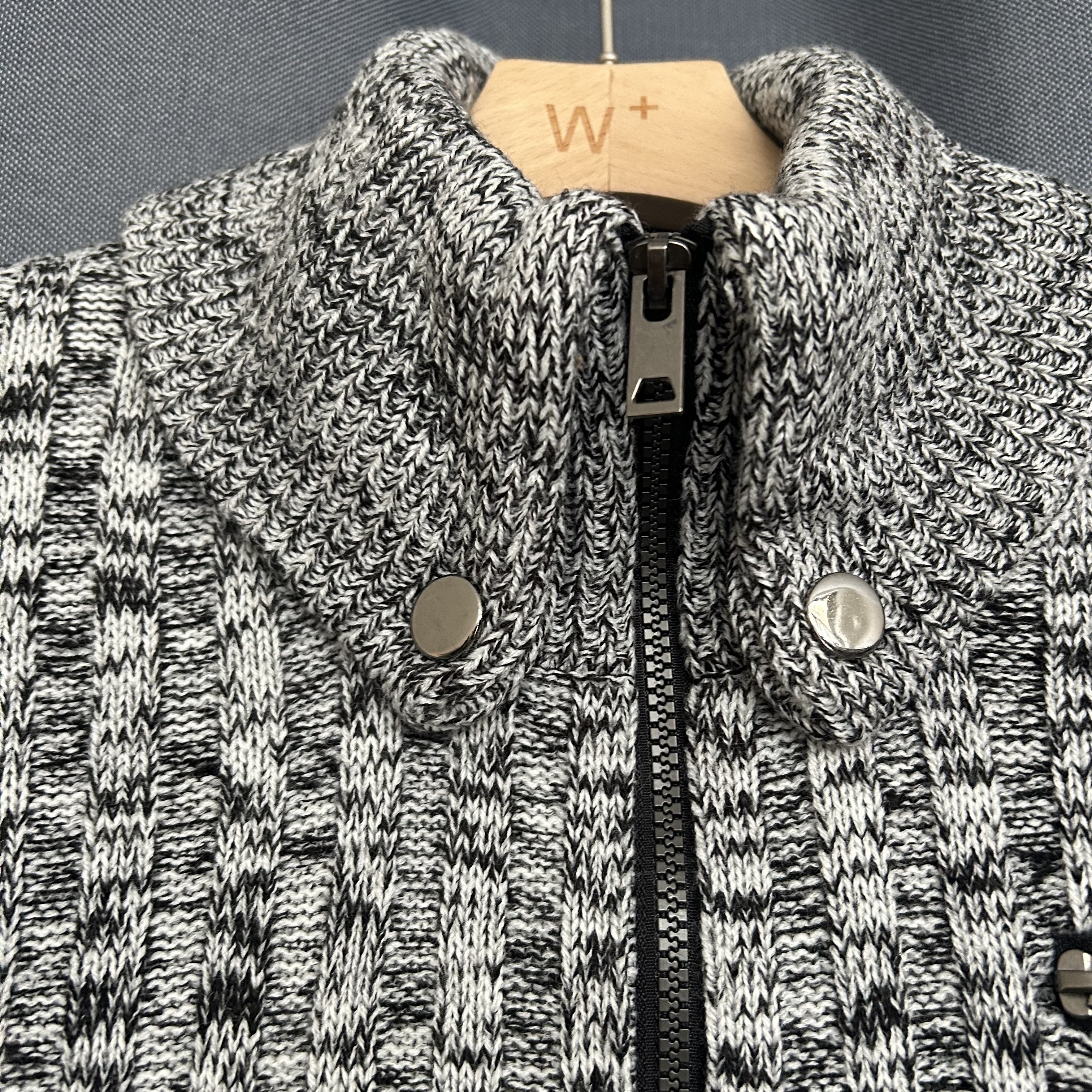 【不退换】日单冬复古保暖内里羊羔毛立领针织毛衣座山雕棉服男女,淘宝优惠券,粉丝福利购,淘宝优惠卷