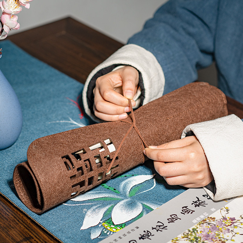 张小凤写意工笔勾线笔白云叶筋笔 张小凤毛笔