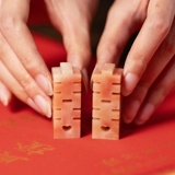 张小凤 Счастливые персонажи и подарочная коробка SEAL, Странство для резьбы печати, высокий клад, до двойного достоверного печать, индивидуальная каллиграфия, гравюра, название печати, помолвка пары, свадебный подарки подарка, подарки, фестиваль в середине осени