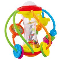 Wire Leaker Toy Ball Baby School Climbing Puzzle Ball can gnaw to bite a rattle baby hand catch ball for 3-12 months