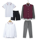 Peking University Peiwen School Uniform Spring, Autumn and Summer Thin Cotton