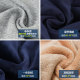 Primary school uniform two stripes dark blue plus velvet