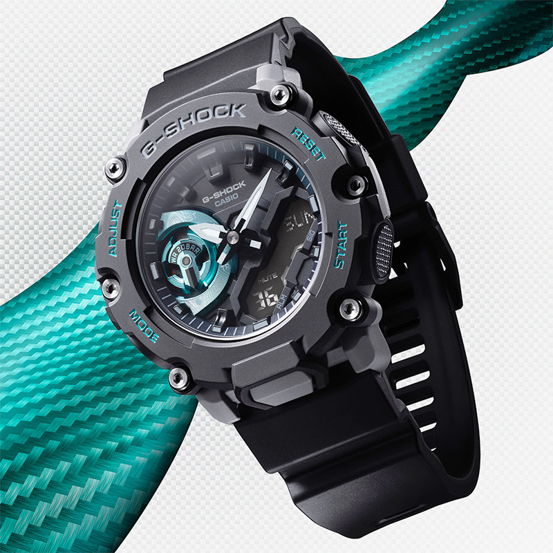 casio新款g-shock碳纤维运动手表 天赋时手表海外日韩腕表