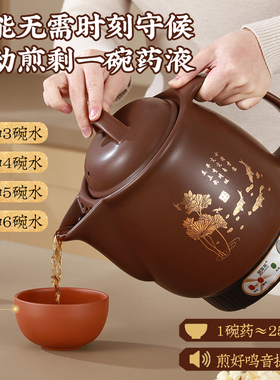 全自动煎药壶免看管耐高温防爆裂