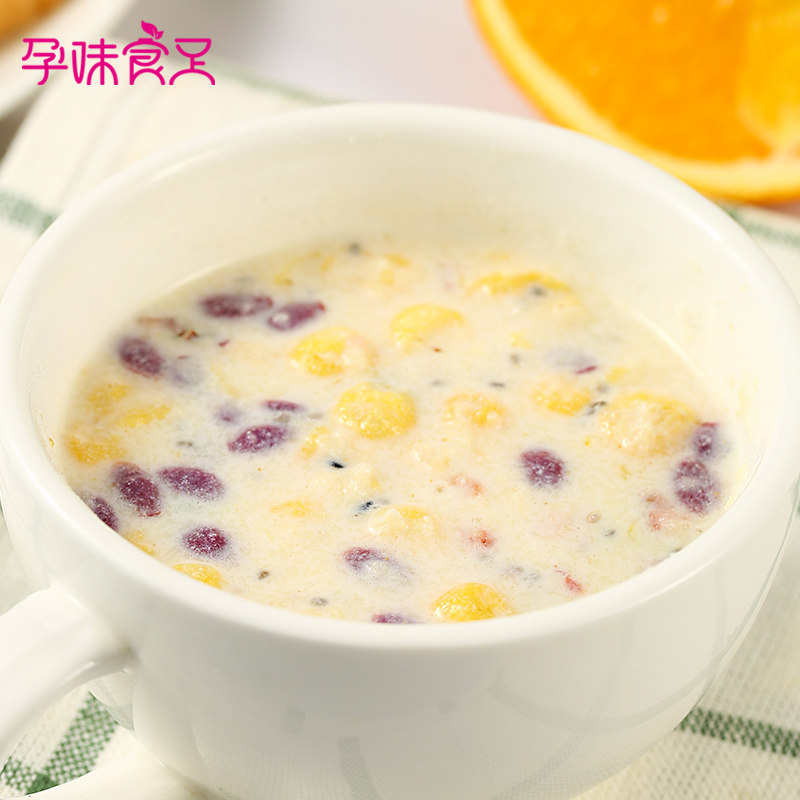 孕味食足孕妇早餐燕麦片孕期麦片 孕味食足小胖妞冲饮麦片