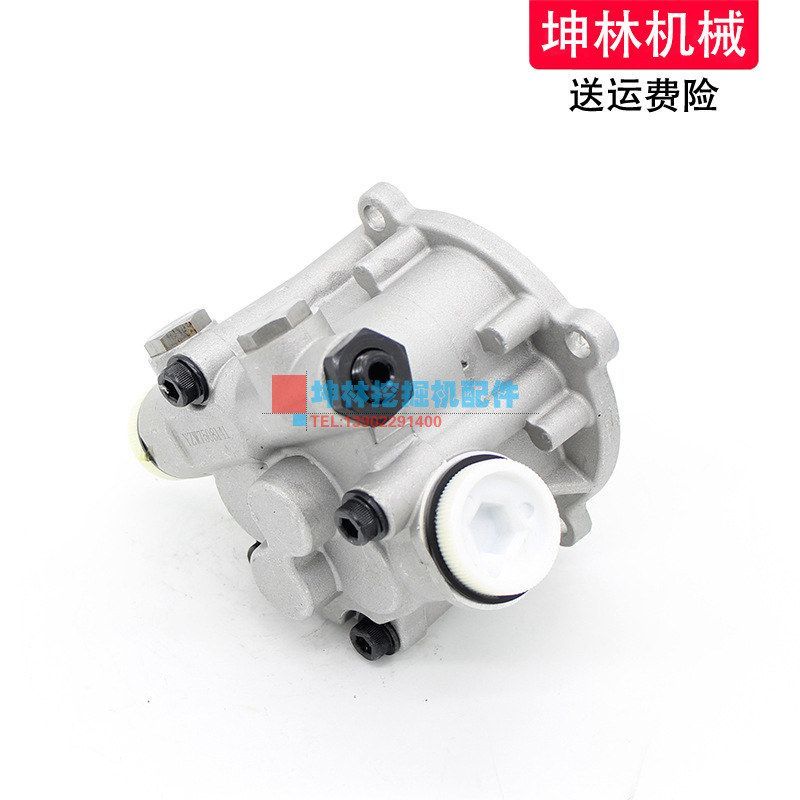 加藤HD820-1/2/3 HD1023挖掘机先导泵川崎K3V112齿轮泵辅助泵尾泵 - 图0