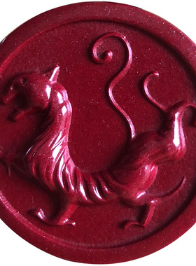 正宗朱砂青龙白虎朱雀玄武四大神兽项链男士吊坠牌补金水方位挂件