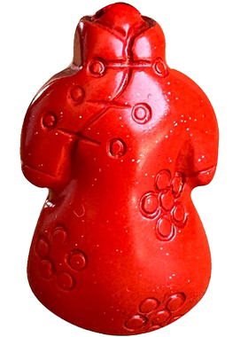 真品帝王红古风旗pao吊坠 女友能量文昌考试随身得胜挂件开门红坠