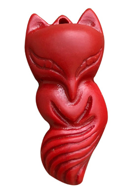 天然朱砂红色动物吊坠女款中国红玉佩桃花人缘本年男女随身项链