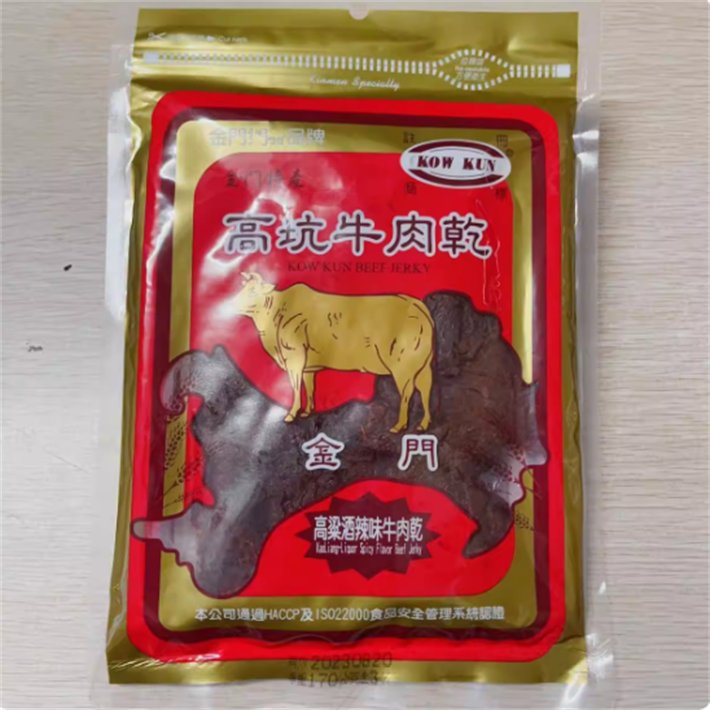 台湾采购 金门高坑牛肉干/猪肉干 170g/包 金门本土 正宗,淘宝优惠券,粉丝福利购,淘宝优惠卷