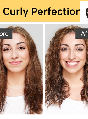 Curly Hair Products Mousse Care Coconut Oil Smoothing Frizz