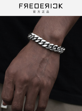 fdk古巴链欧美嘻哈风设计感小众