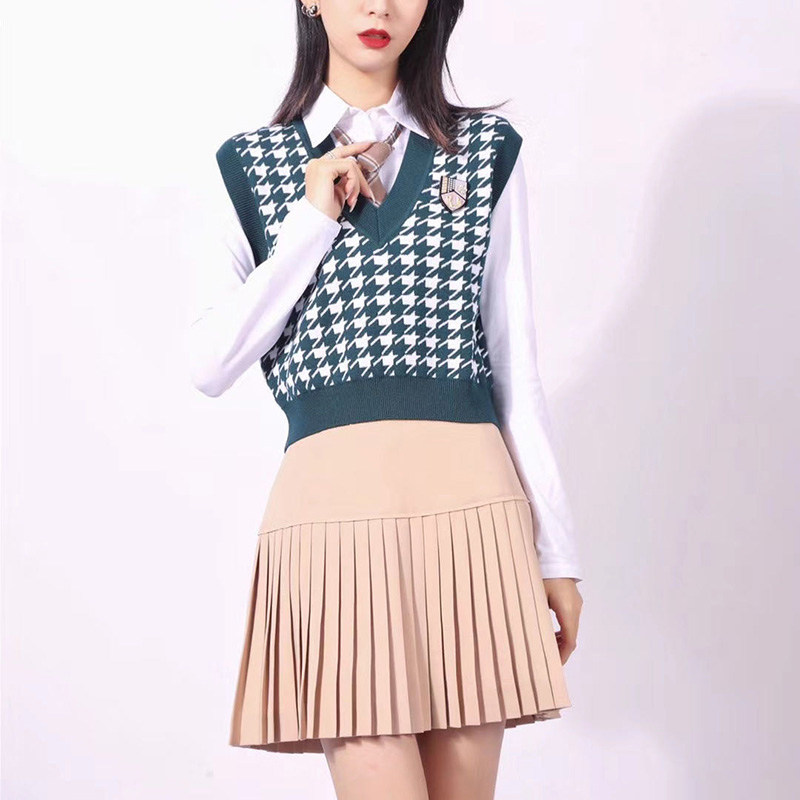 欧阿玛施旗舰店官网2020秋新款修身 欧阿玛施旗女装背心吊带