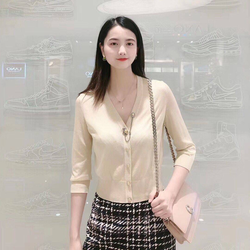 欧阿玛施旗舰店2020秋季新款空调衫 欧阿玛施旗女装毛针织衫