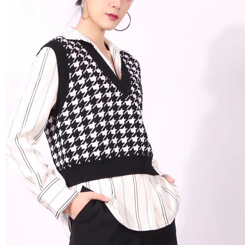 欧阿玛施旗舰店官网2020秋新款修身 欧阿玛施旗女装背心吊带