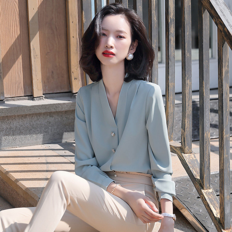 欧阿玛施旗舰店官网2020秋季衬衫 欧阿玛施旗女装衬衫