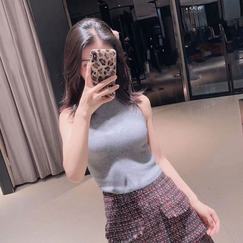 欧阿玛施旗舰店官网2020秋季新款 欧阿玛施旗女装背心吊带