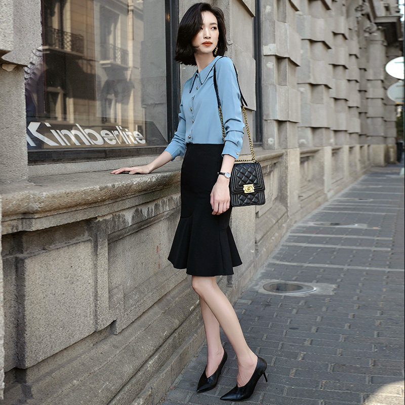 欧阿玛施旗舰店官网2020秋新款衬衫 欧阿玛施旗女装衬衫