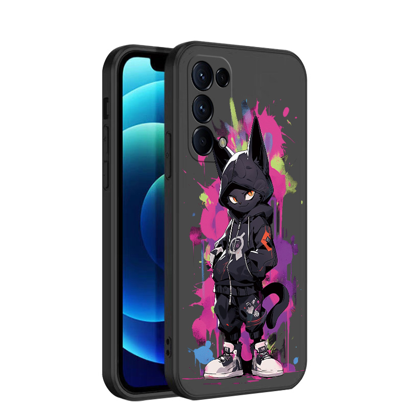 适用于OPPOReno5pro手机壳0PP0Ren05pr0软壳Ren05pr0可爱PDSM00软胶Reno5pro全包opreno5pro卡通oop r5pro潮 - 图3