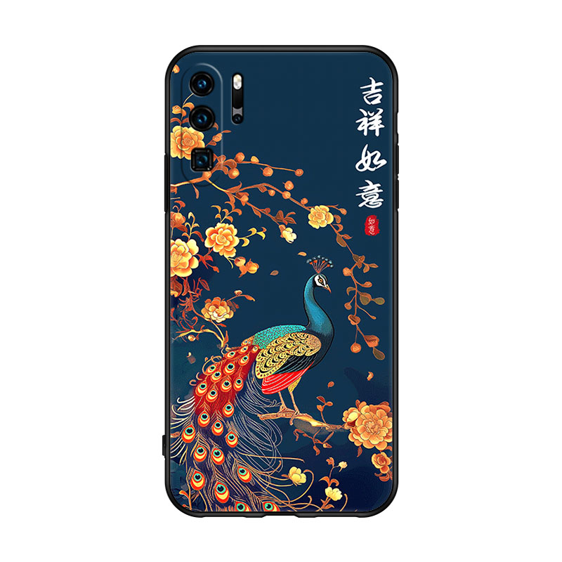 适用于华为p30pro手机壳华伟p30pr0钢化膜VOG-AL00全屏模HUAWEIp30pr0软套p30pro防摔hwp30pro时尚p3opro简约-图3