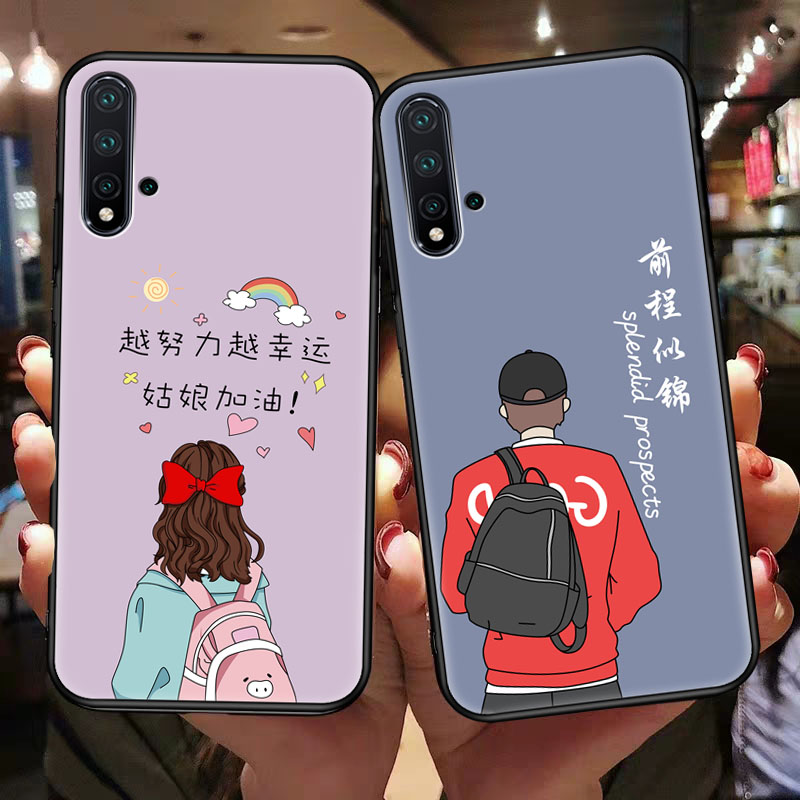 适用华为Nova5Pro手机壳nove5Por保护套novo新款nava外壳navo软硅胶nave全包n0va防摔Pr0诺娃n5p男女简约卡通 - 图0