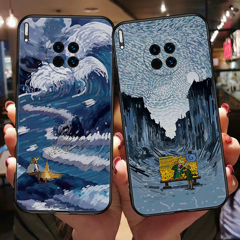 适用华为Mate30手机壳卡通磨砂TAS一AL00网红全包mtae防摔m硅胶mte保护套3O男mete女mt软壳meta魅特mata外壳 - 图0