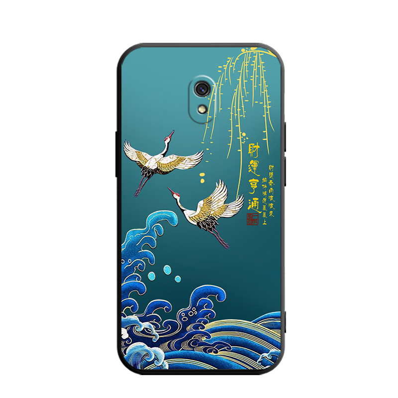适用于小米红米8A手机壳M1908C3KE中国风redmi8a国潮hm男女redm软壳防摔radmi8a外壳红迷8a保护套redml8a卡通 - 图3
