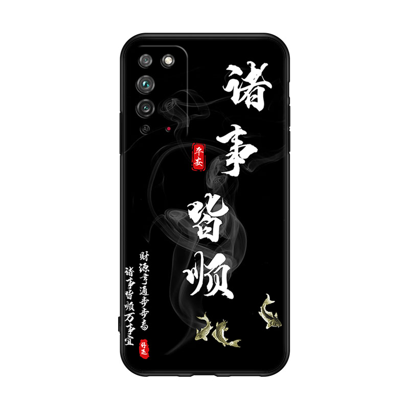 适用于华为荣耀X10手机壳honor x10动漫hw防摔TEL-ANOOA网红TEL-AN00卡通x十简约荣誉X10硅胶huawei商务男xlo - 图3