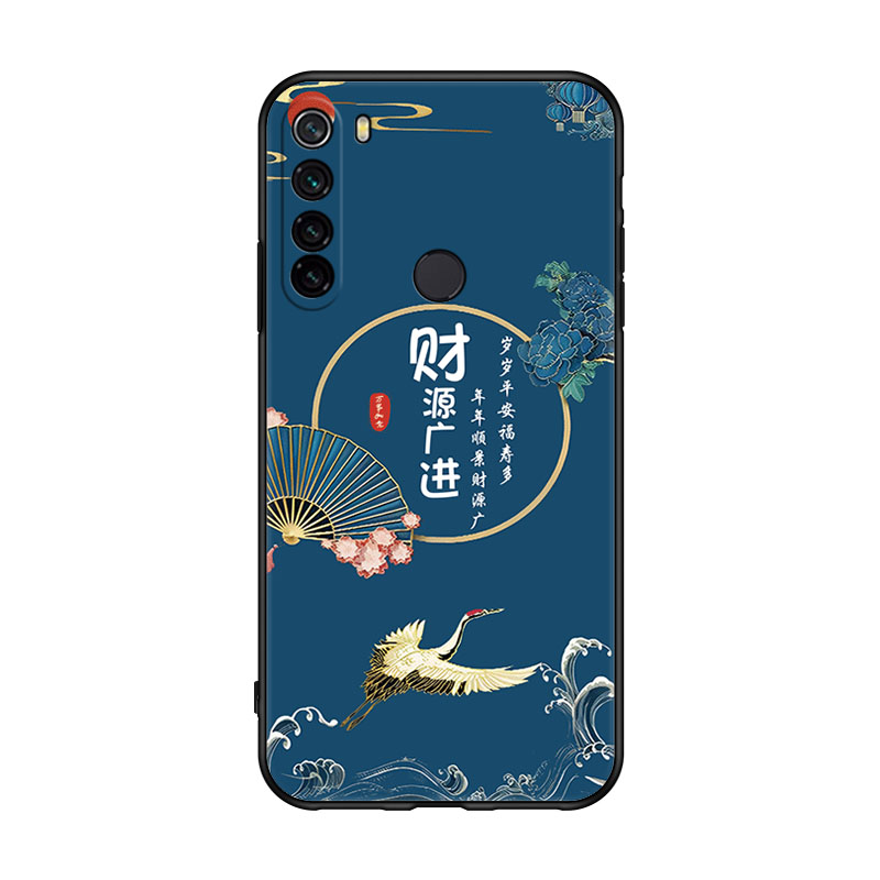 适用于红米note8手机壳nont8软套hm贴模noet8钢化膜M1908C3JE硅胶n0te8文字小米note8挂绳n8超薄hm闹特八新款 - 图3