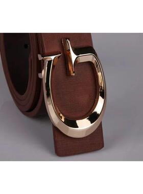 Luxury 3.3cm Width G PU Leather Designer Brand T Outdoor Men