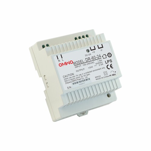 DR明维阶梯型导轨24V12V5V直流开关电源DR/15/30/60/100工控变压 - 图3