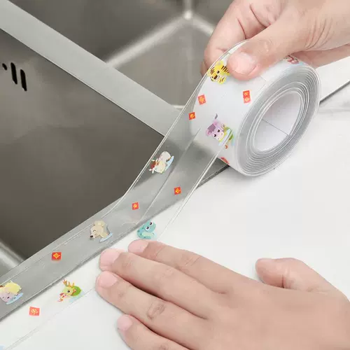 Водонепроницаемая комната для ванны красавица швейная наклейка кухонная раковина Танка Туалет, угол столешницы, пропасть, мыть бассейн водонепроницаемый водный барьер