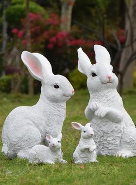 装饰居场花雕塑农猪小黑猪仿真动物大白园摆件家摆件树脂客厅模型