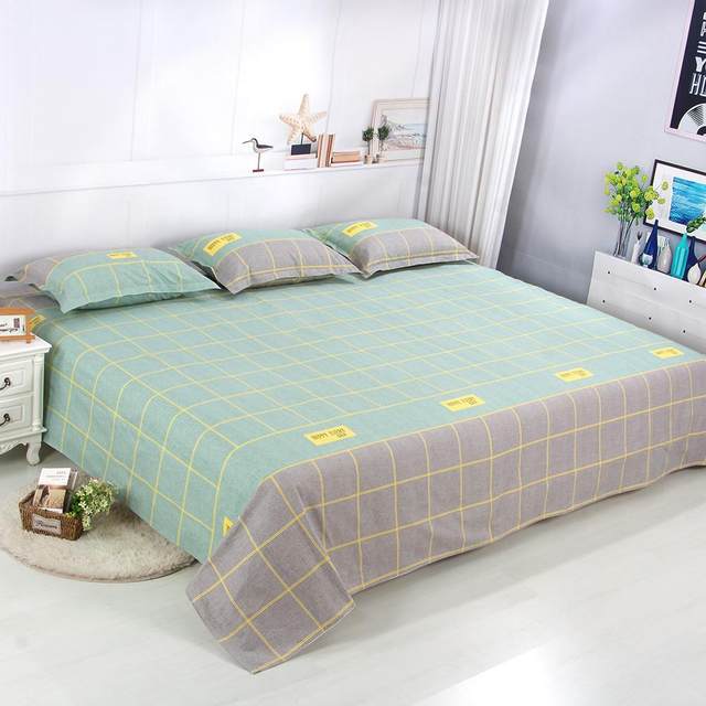 Customized pure cotton 3m super large kang single four seasons universal thickened custom-made large size tatami cotton bed sheets single piece
