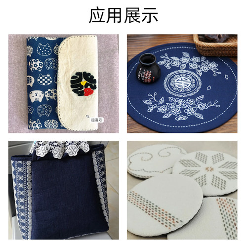 铺棉带胶辅料手工内衬口金做包包自粘制辅棉硬衬布棉衬料配件DIY - 图2