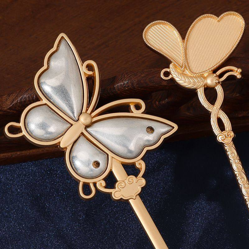 非遗宋锦发簪diy材料手工制作古风发饰配件创意礼品送闺蜜礼物,淘宝优惠券,粉丝福利购,淘宝优惠卷