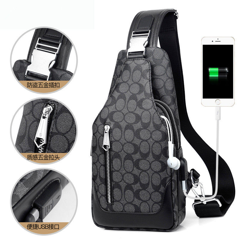 cavid kevin欧美男士胸包韩斜挎包 vaticley男士包袋