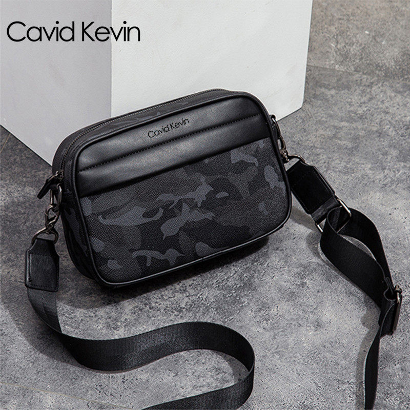 cavid kevin欧美男士运动潮单肩包 vaticley男士包袋