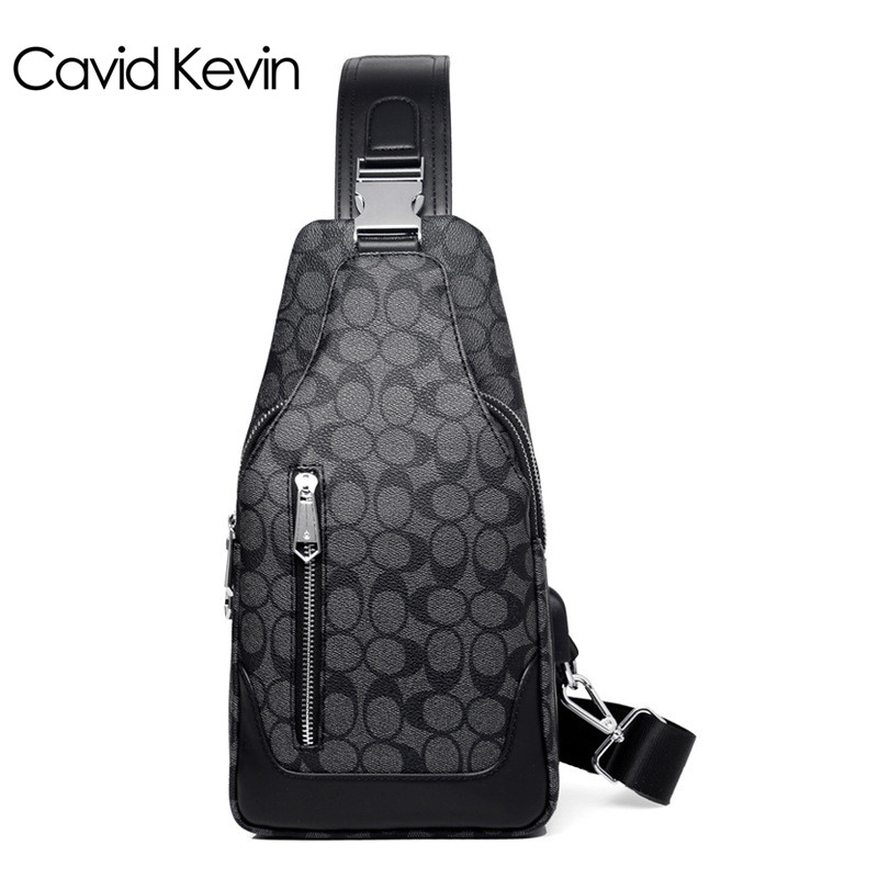 cavid kevin欧美男士胸包韩斜挎包 vaticley男士包袋