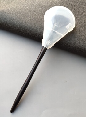 乌木细光锋羊毛斜角扇形高光刷小号腮红刷体谅颧骨眉骨化妆刷送盖