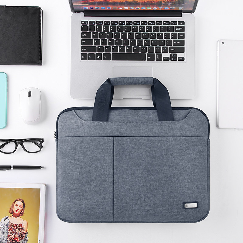 七匹狼帆布男士手提包简约文件包 septwolves诚信达男士包袋