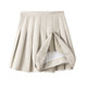 Apricot pleated skirt women's high waist slimming spring and autumn 2025 new winter woolen skirt jk short skirt a-line skirt