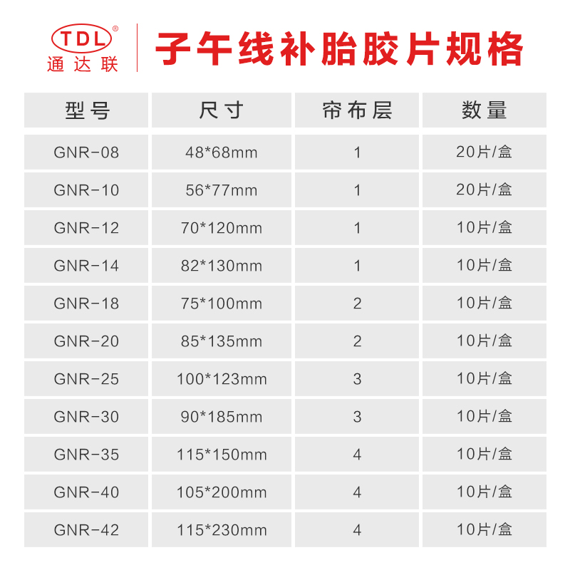 通达联补胎胶片胶水密封胶子午线补片皮硫化剂汽车大车货车真空胎 - 图1