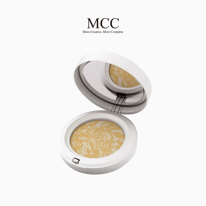 韩国mcc媚卡摩卡樱桃花润泽定妆 mcc化妆品粉饼